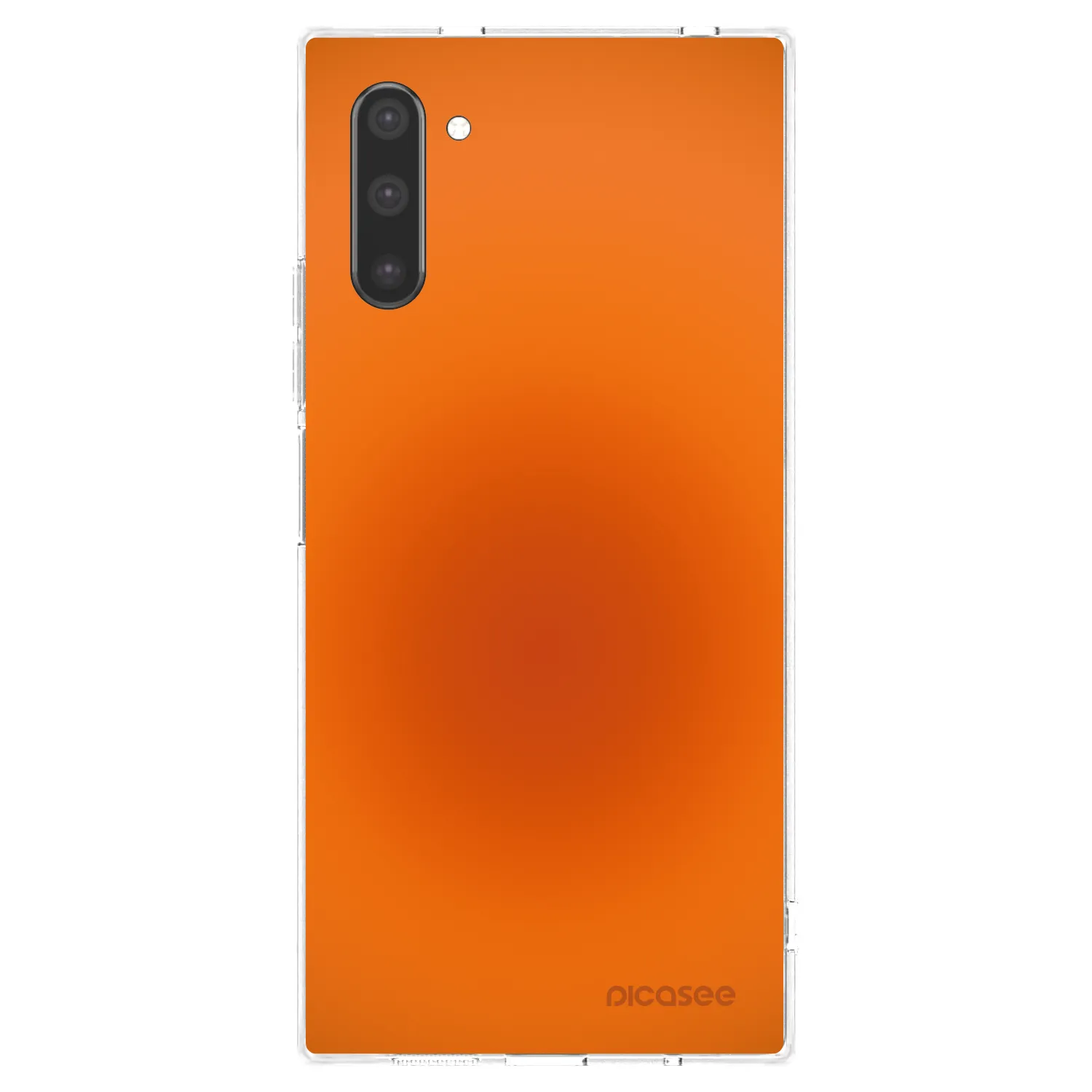Picasee silikonowe przeźroczyste etui na Samsung Galaxy Note 10 N970F - Heat Core
