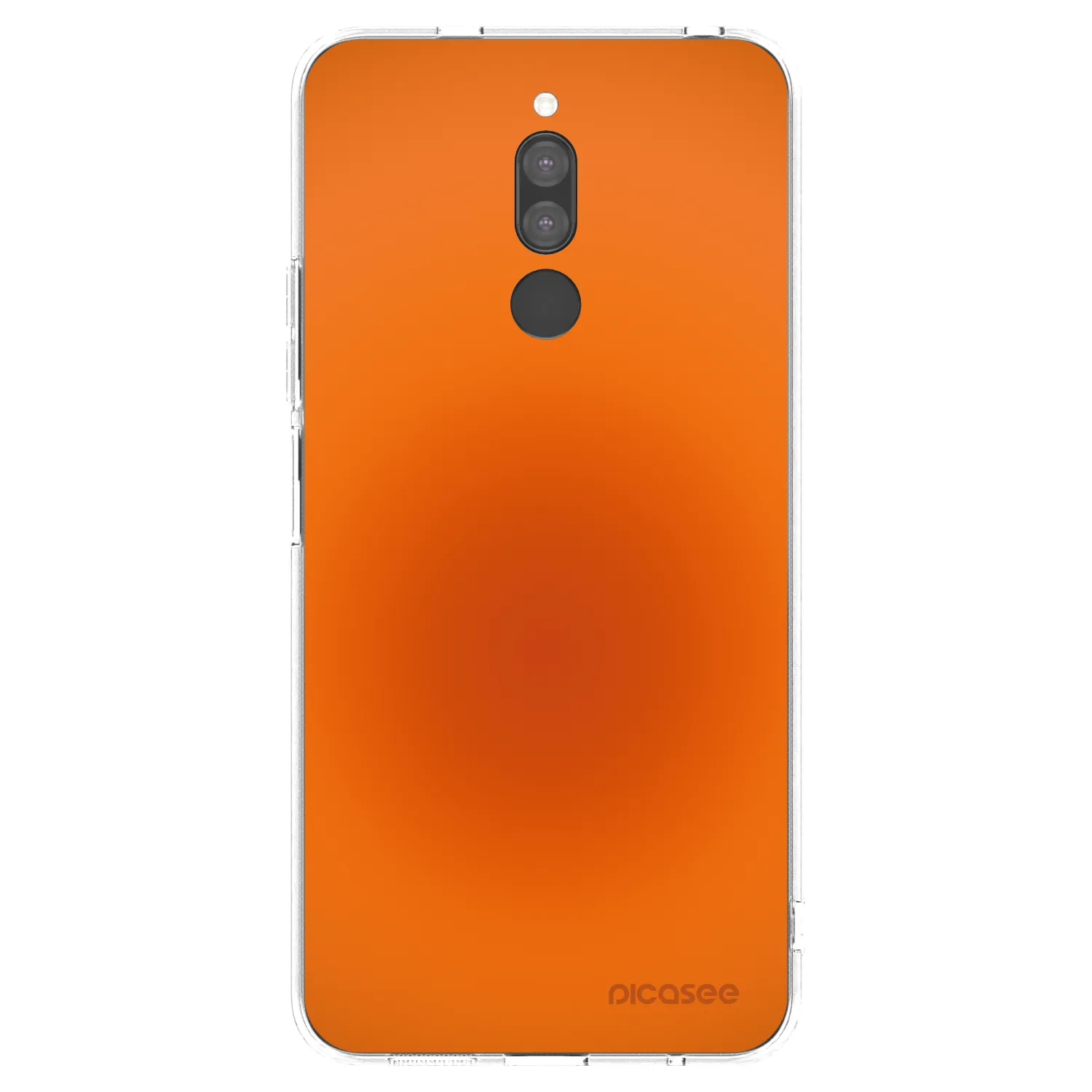 Picasee silikonowe przeźroczyste etui na Xiaomi Redmi 8 - Heat Core