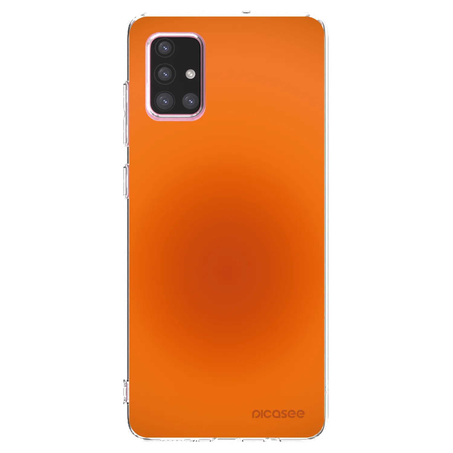 Picasee silikonowe przeźroczyste etui na Samsung Galaxy A71 A715F - Heat Core
