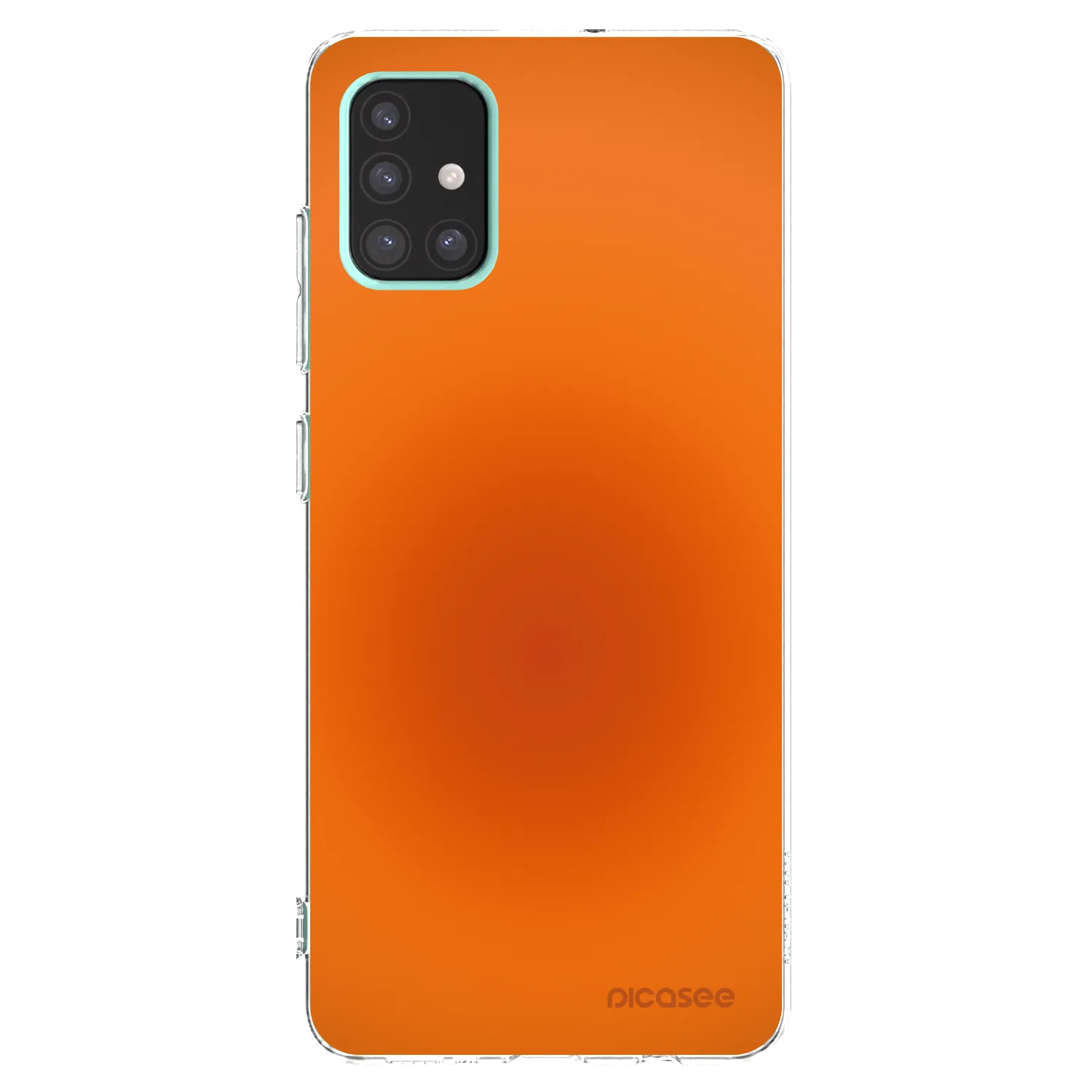 Picasee silikonowe przeźroczyste etui na Samsung Galaxy A51 A515F - Heat Core