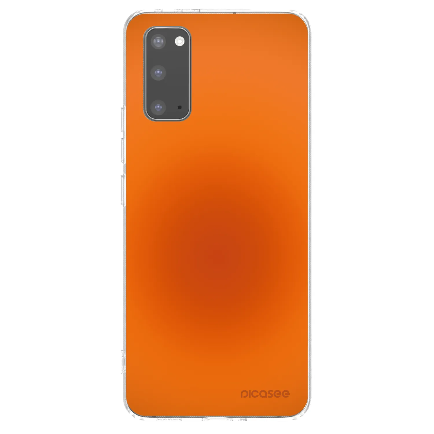 Picasee silikonowe przeźroczyste etui na Samsung Galaxy S20 G980F - Heat Core