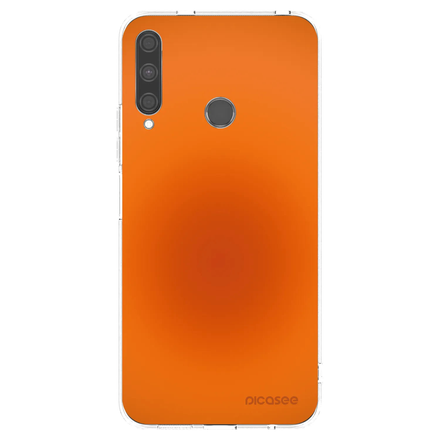 Picasee silikonowe przeźroczyste etui na Huawei P40 Lite E - Heat Core
