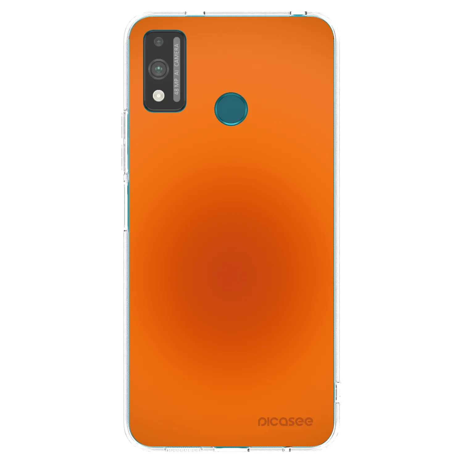 Picasee silikonowe przeźroczyste etui na Honor 9X Lite - Heat Core