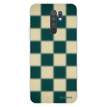 Picasee silikonowe przeźroczyste etui na Xiaomi Redmi 9 - Shadow Chess