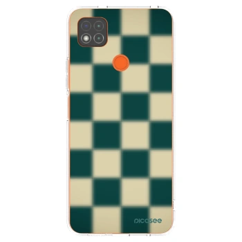 Picasee silikonowe przeźroczyste etui na Xiaomi Redmi 9C - Shadow Chess