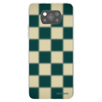 Picasee silikonowe czarne etui na Xiaomi Poco X3 - Shadow Chess