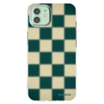 Picasee silikonowe przeźroczyste etui na Apple iPhone 12 Pro - Shadow Chess