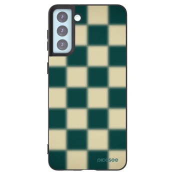 Picasee silikonowe czarne etui na Samsung Galaxy S21+ 5G G996F - Shadow Chess