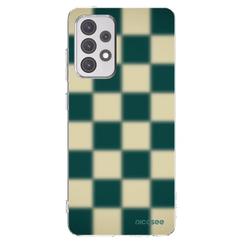 Picasee silikonowe przeźroczyste etui na Samsung Galaxy A52 5G A525F - Shadow Chess