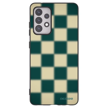 Picasee silikonowe czarne etui na Samsung Galaxy A52 5G A525F - Shadow Chess