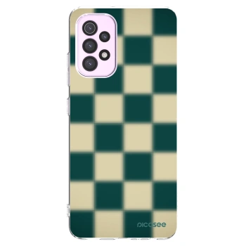 Picasee silikonowe przeźroczyste etui na Samsung Galaxy A32 5G A326B - Shadow Chess