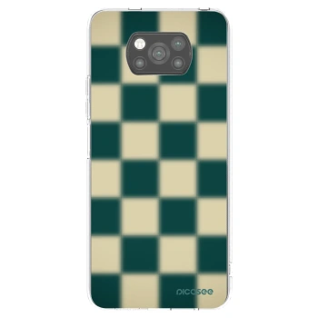 Picasee silikonowe czarne etui na Xiaomi Poco X3 Pro - Shadow Chess