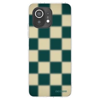Picasee silikonowe przeźroczyste etui na Xiaomi Mi 11 - Shadow Chess
