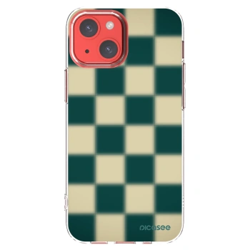 Picasee silikonowe przeźroczyste etui na Apple iPhone 13 mini - Shadow Chess