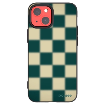 Picasee silikonowe czarne etui na Apple iPhone 13 mini - Shadow Chess