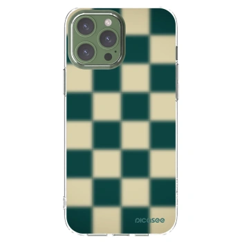 Picasee silikonowe przeźroczyste etui na Apple iPhone 13 Pro Max - Shadow Chess
