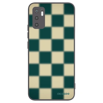 Picasee silikonowe czarne etui na Xiaomi Redmi Note 10 5G - Shadow Chess