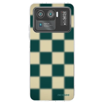 Picasee silikonowe przeźroczyste etui na Xiaomi Mi 11 Ultra - Shadow Chess