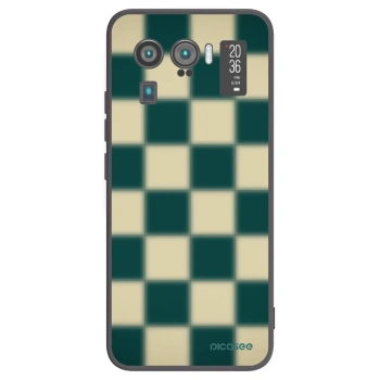 Picasee silikonowe czarne etui na Xiaomi Mi 11 Ultra - Shadow Chess
