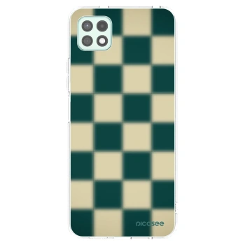 Picasee silikonowe przeźroczyste etui na Samsung Galaxy A22 A226B 5G - Shadow Chess