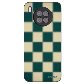 Picasee silikonowe czarne etui na Huawei Nova 8i - Shadow Chess