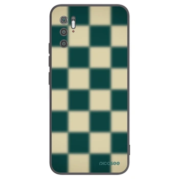 Picasee silikonowe czarne etui na Xiaomi Poco M3 Pro 5G - Shadow Chess