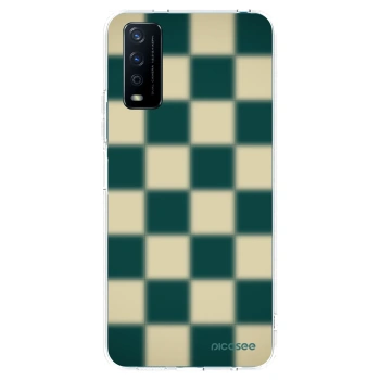 Picasee silikonowe przeźroczyste etui na Vivo Y11s - Shadow Chess