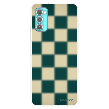 Picasee silikonowe przeźroczyste etui na Motorola Moto G60 - Shadow Chess