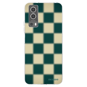Picasee silikonowe przeźroczyste etui na Vivo Y72 5G - Shadow Chess