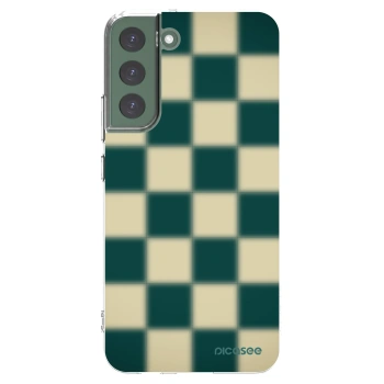 Picasee silikonowe przeźroczyste etui na Samsung Galaxy S22+ 5G - Shadow Chess