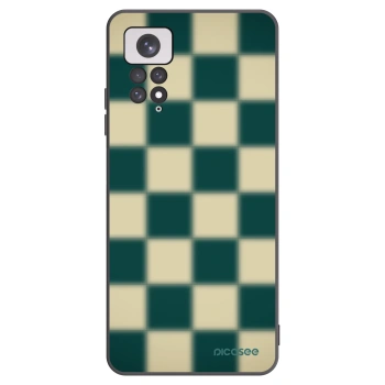 Picasee silikonowe czarne etui na Xiaomi Redmi Note 11 - Shadow Chess