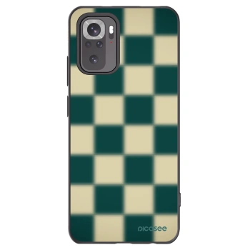 Picasee silikonowe czarne etui na Xiaomi Redmi Note 11S 4G - Shadow Chess