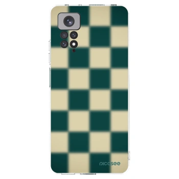 Picasee silikonowe przeźroczyste etui na Xiaomi Redmi Note 11S 4G - Shadow Chess