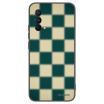 Picasee silikonowe czarne etui na Realme GT Master Edition 5G - Shadow Chess