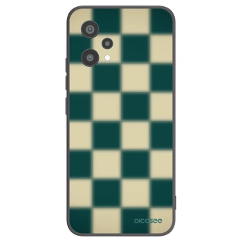 Picasee silikonowe czarne etui na Realme 9 Pro 5G - Shadow Chess
