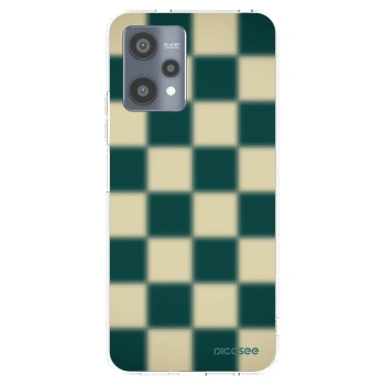 Picasee silikonowe przeźroczyste etui na Realme 9 Pro 5G - Shadow Chess