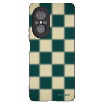 Picasee silikonowe czarne etui na Huawei Nova 9 SE - Shadow Chess