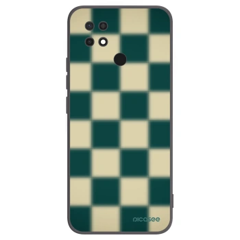 Picasee silikonowe czarne etui na Xiaomi Redmi 10C - Shadow Chess