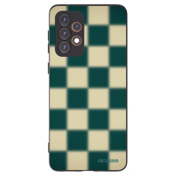 Picasee silikonowe czarne etui na Samsung Galaxy A33 5G A336 - Shadow Chess