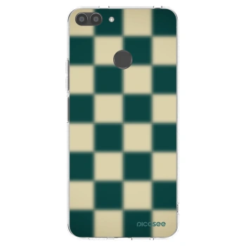 Picasee silikonowe przeźroczyste etui na Huawei P Smart - Shadow Chess