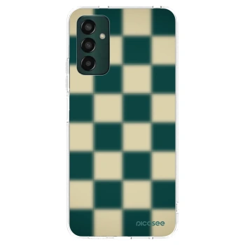 Picasee silikonowe przeźroczyste etui na Samsung Galaxy M13 M135F - Shadow Chess