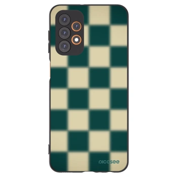 Picasee silikonowe czarne etui na Samsung Galaxy A23 A236B 5G - Shadow Chess