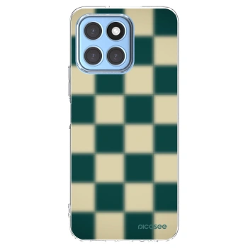 Picasee silikonowe przeźroczyste etui na Honor X8 5G - Shadow Chess
