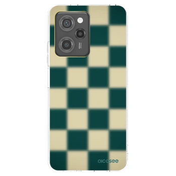 Picasee silikonowe przeźroczyste etui na Xiaomi Poco X5 Pro - Shadow Chess