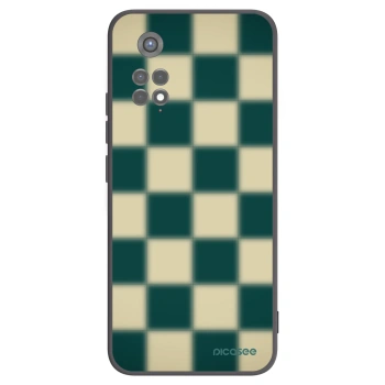 Picasee silikonowe czarne etui na Xiaomi Redmi Note 11S 5G - Shadow Chess