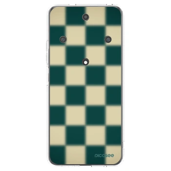 Picasee silikonowe przeźroczyste etui na Honor Magic5 Lite 5G - Shadow Chess