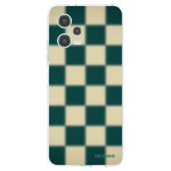 Picasee silikonowe przeźroczyste etui na Xiaomi Redmi Note 12 5G - Shadow Chess