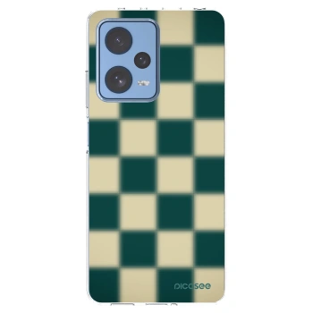 Picasee silikonowe przeźroczyste etui na Xiaomi Redmi Note 12 Pro 5G - Shadow Chess