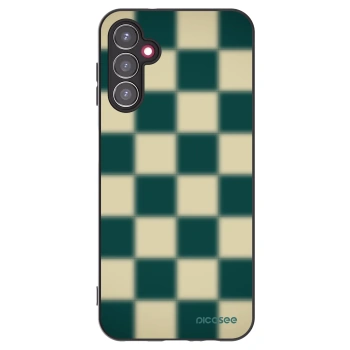Picasee silikonowe czarne etui na Samsung Galaxy A14 4G A145R - Shadow Chess