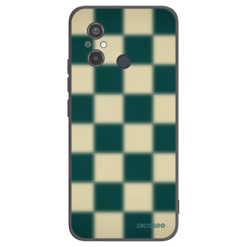 Picasee silikonowe czarne etui na Xiaomi Redmi 12C - Shadow Chess